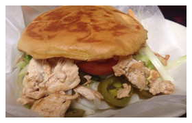 Chicken torta
